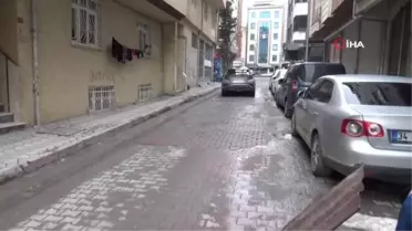 İSKİ'nin yaptığı çalışma sonrası yol çöktü, vatandaşlar duruma tepki gösterdi