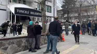 Tunceli'de vatandaşlardan Sütlüce köyünde katı atık depolama tesisi yapılmasına tepki
