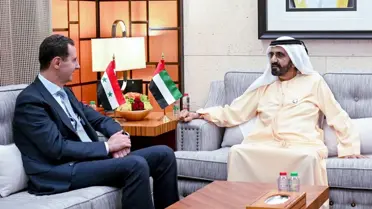 Beşşar Esed, BAE'de Dubai Emiri Al Maktum'la görüştü
