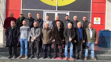 Eskişehirspor'un efsaneleri tesislerde