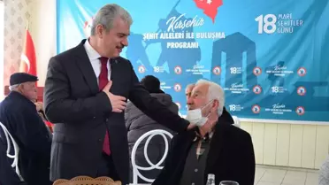 Son dakika haberleri | Kırşehir Valisi Akın şehit aileleriyle bir araya geldi