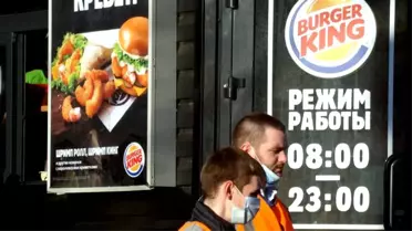Ukrayna'nın işgali: Burger King'in Rusya'daki ortağı restoranlarını kapatmayı reddediyor