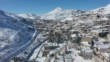 Tarihi Sille Mahallesi tarihi yapılarıyla her mevsim ayrı güzelliğe bürünüyor