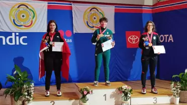 Milli atıcı Şimal Yılmaz, Avrupa Şampiyonası'nda gümüş madalya kazandı