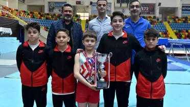 Trampolin Cimnastik Federasyon Kupası'na Karatay damgası