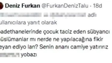 Müslümanlara hakaret eden Deniz Furkan Talu'nun yurt dışına çıkışı görünmüyor