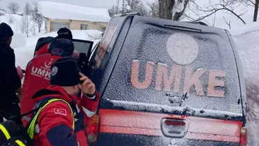 Ordu'da hastalanan kadının imdadına UMKE yetişti