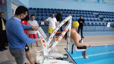 Gemlik'te engelsiz havuz
