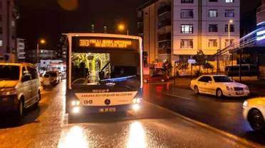 Ankara'da EGO otobüslerinde 24 saat ulaşım tekrar başlıyor