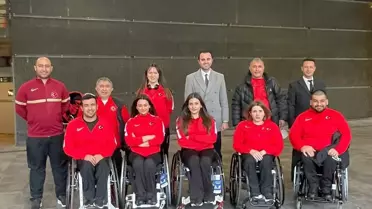 Para Masa Tenisi Milli Takımı, İspanya'ya gitti