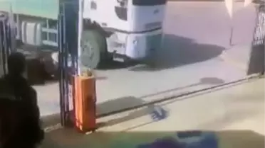 Son dakika haber... Motosiklet sürücüsü Ahmet'in öldüğü kaza kamerada