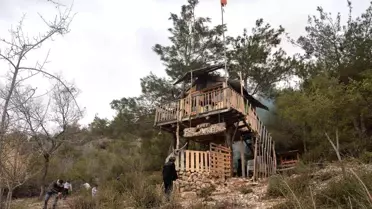 Pandemi döneminde yaptı, doğa ile iç içe stres atıyor