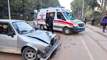 Maç sonrası kaza yapan 5 futbolcu yaralandı