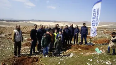 Son dakika haber... Şehitkamil'de 10 bin fidan toprakla buluştu