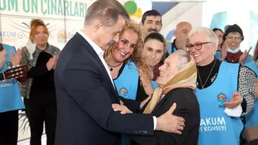 Atakum'un çınarları için unutulmaz gün