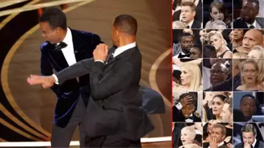 Will Smith'in Rock'a attığı tokat sonrası ünlülerin verdiği tepkiyi gösteren görsel gerçek mi?