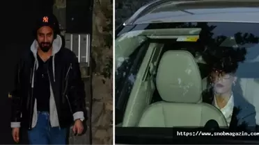Aramızda Aşk Yok' Demişti Evinden Çıkarken Görüntülendi
