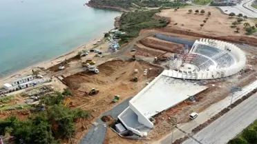 Didim Amfitiyatro'da çevre düzenlemesi için ilk adım atıldı
