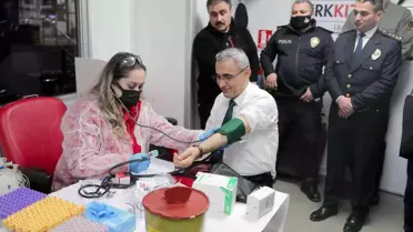 Başkan Alim Işık'tan kan bağışı kampanyasına destek