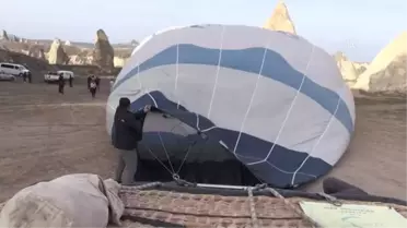 Kapadokya'da 'havada, karada, yer altında' masa tenisi oynandı