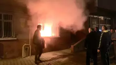 Son dakika haber: Samsun'da yangın paniği: Yaşlı adam ölümden döndü