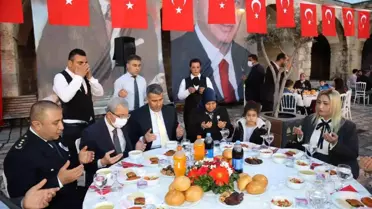 Son dakika haberi: Polis Teşkilatı Payas Belediyesinin organize ettiği iftar yemeğinde bir araya geldi