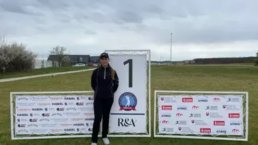 Milli golfçü Deniz Sapmaz, Slovakya'da ikinci oldu