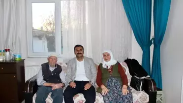 Kaymakam Öztürk, iftarını Kore Gazisi ve ailesiyle yaptı