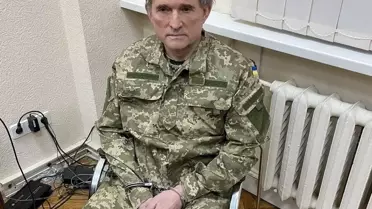 Kızının vaftiz babası Putin olan Ukraynalı firari milletvekili Medvedchuk yakalandı