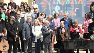 BÜYÜKÇEKMECE'DE DÜNYA SANAT GÜNÜ KUTLAMASI; SANATIN BİRÇOK DALI SAHNELENDİ
