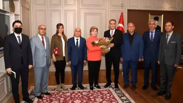 Vali Mahmut Çuhadar'a Turizm Haftası ziyareti