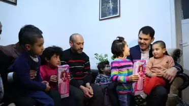 Bakan Kurum'dan skolyoz hastası Elif'in tedavi sürecine destek