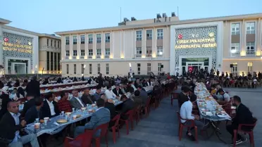 Cizre Kaymakamı Tunç, şehit, gazi ve yetim aileleriyle iftarda bir araya geldi
