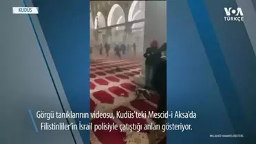 Mescid-i Aksa'da En Az 150 Filistinli Yaralandı