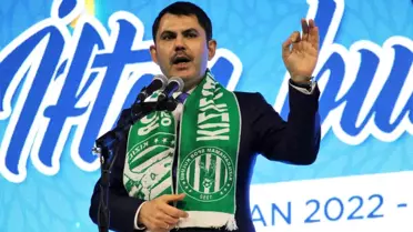 Bakan Kurum: 'Hedefimiz milletimizi ve devletimizi en yüksek noktaya taşımaktır'