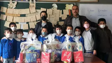 Kardan uçak maketi yaptılar gerçekleri kapılarına geldi