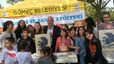 23 Nisan Ulusal Egemenlik ve Çocuk Bayramı Gömeç'te coşkuyla kutlandı