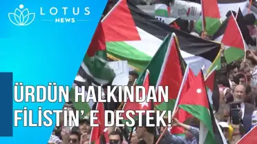 Video: Ürdünlüler, İsrail'in Mescid-i Aksa'daki İhlallerini Protesto Etti