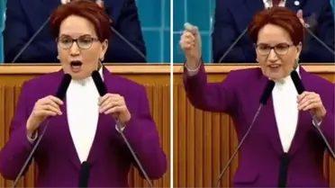 Akşener 'Kahrolsun istibdat' sloganıyla grup salonunu inletti: 'Yaşasın hürriyet, adalet, müsavat ve meşveret!' sözleri alkışlarla karşılandı