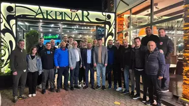 Trabzonspor yöneticisi Öztürk, TSYD'ye üyeleri ile bir araya geldi