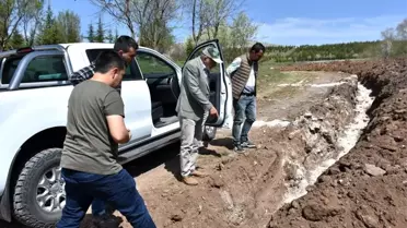 İnönü Belediyesi Martlı Suyu' hattını yeniliyor