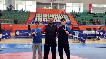 Kütahya'nın pehlivanları Türkiye Şampiyonu oldu
