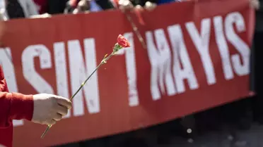 Taksim'de 1 Mayıs 1977'deki olaylarda hayatını kaybedenler anıldı