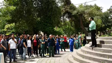 Son dakika haberleri: MMT Amerikan Hastanesi'nde bayramlaşma