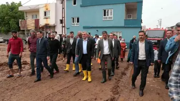 Son dakika haber | Hilvan'da selin yaraları sarılıyor