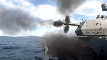 GÖKDENİZ, yüksek hızlı hedefi başarıyla imha etti