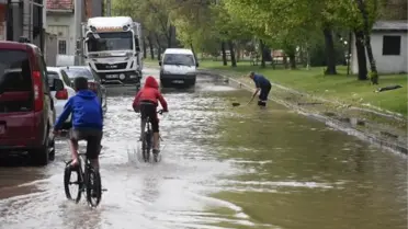 Eskişehir'de sağanak ve dolu (2)