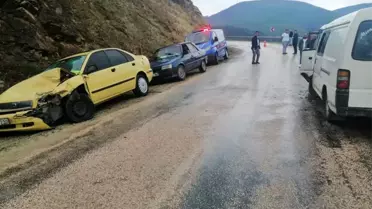 Son dakika: Eskişehir'de trafik kazası: 2 yaralı