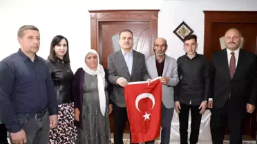 Vali Akbıyık'tan şehit ailelerine ziyaret