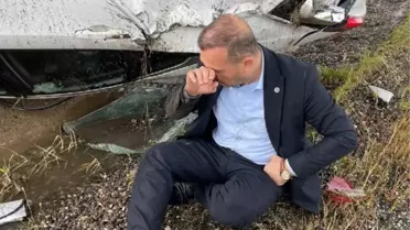 Son dakika: Diyarbakır'da şiddetli yağış kazaya neden oldu: 6 yaralı